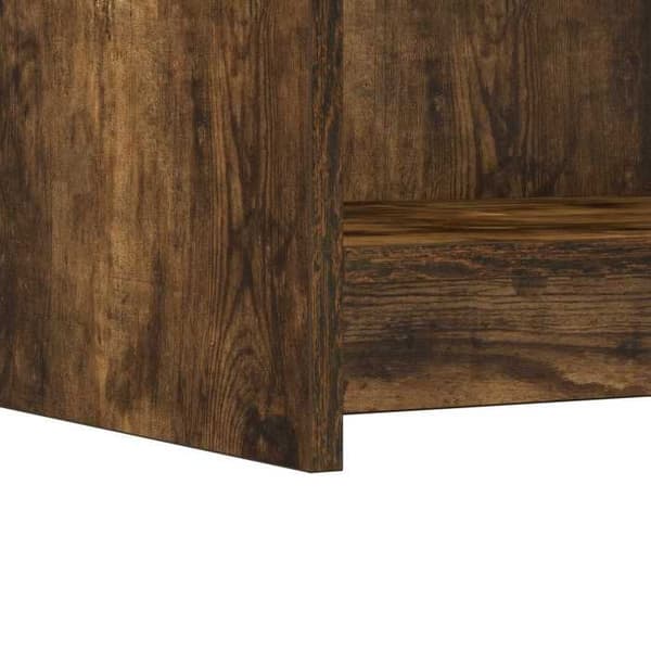Maison Exclusive - Buffé Ek rökt 75 x 36 x 80 cm Ingenjörsträ