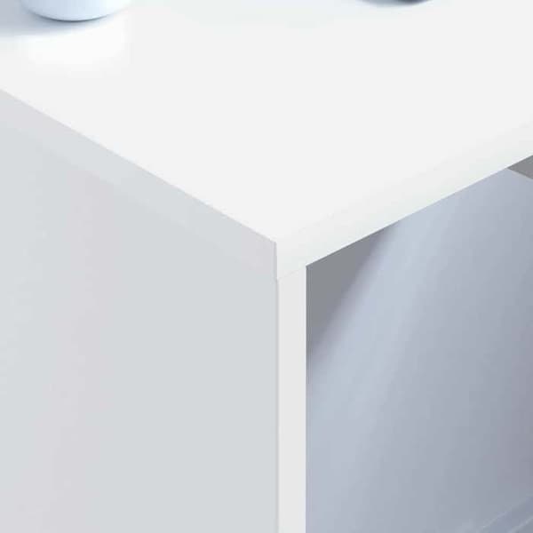 Maison Exclusive - Väggkontor Vit Ingenjörsträ 60 x 45 x 30 cm Vit