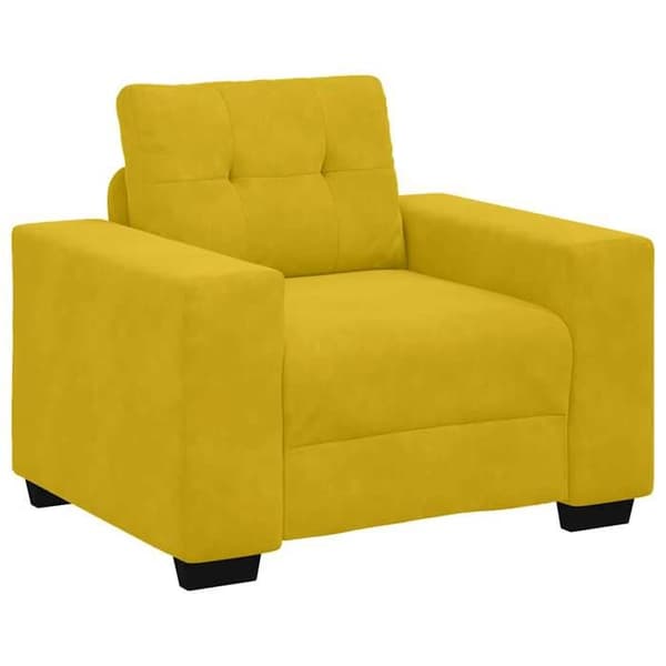 Maison Exclusive - Gul sofa stol 100x78x80 cm velour