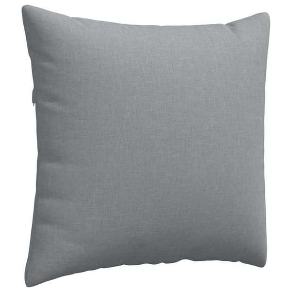 Maison Exclusive - Soffkuddar 2 st tyg Ljusgrå 50 x 50 cm Ljusgrått