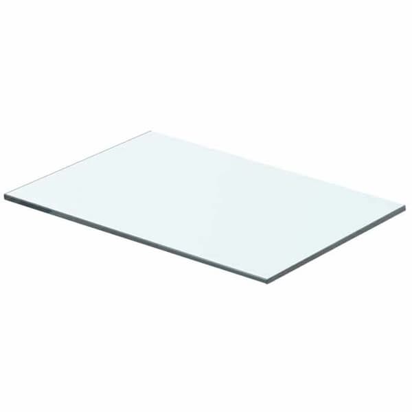 Maison Exclusive - Panel til hylde Klart glas 40 x 20 cm Transparent