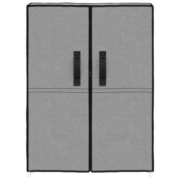 Maison Exclusive - Skoskab Grå 60x28x90 cm Stof