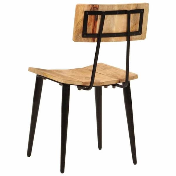 Maison Exclusive - Spisestole sæt af 2 44x40x80 cm Solid mango træ