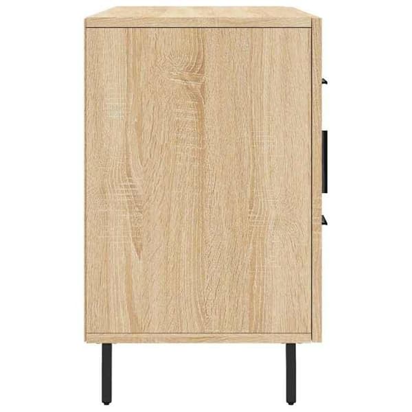 Maison Exclusive - Buffé ek sonoma 100x36x60 cm ingenjörsträ