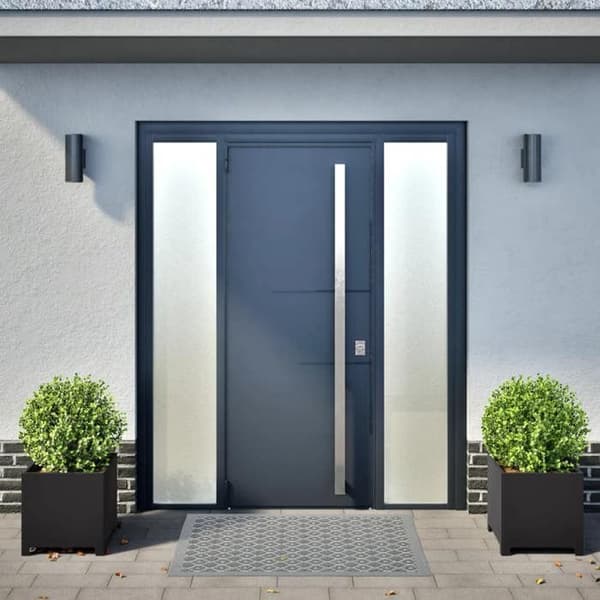 Maison Exclusive - 2 stk. sorte jardinières 40x40x40 cm i stål