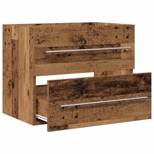 Maison Exclusive - Badmöbel gammalt trä 60x38,5x48 cm