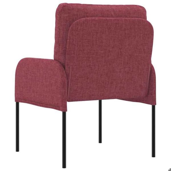 Maison Exclusive - Sofaer med pude 55cm Bordeaux Krydsfiner