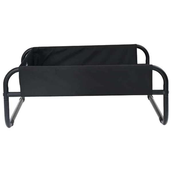 Maison Exclusive - Hundeseng Sort 75 x 75 x 30 cm Stål