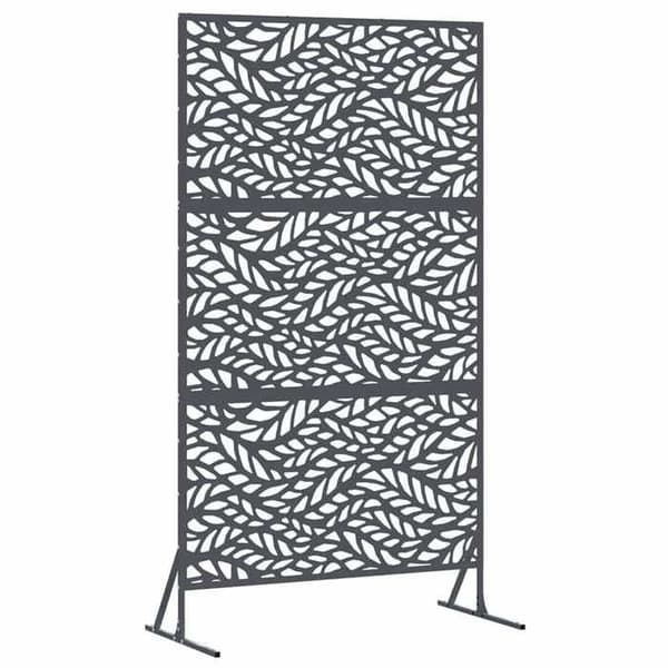 Maison Exclusive - Integritetsskärm 100 x 50 x 180 cm Stål Antracit antracit