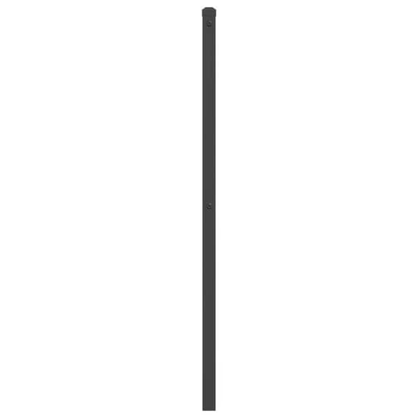 Maison Exclusive - Erstatnings hovedgærde i sort metal 193 cm