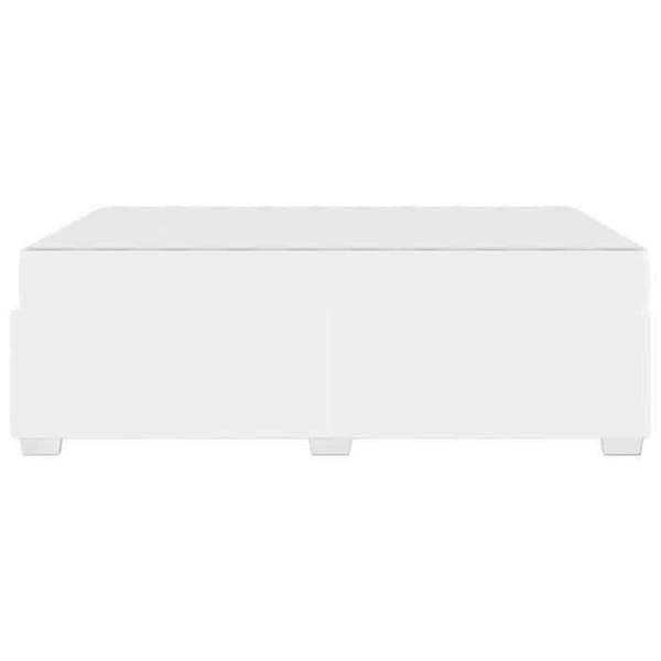 Maison Exclusive - Sängram Vit 160 x 200 cm PVC