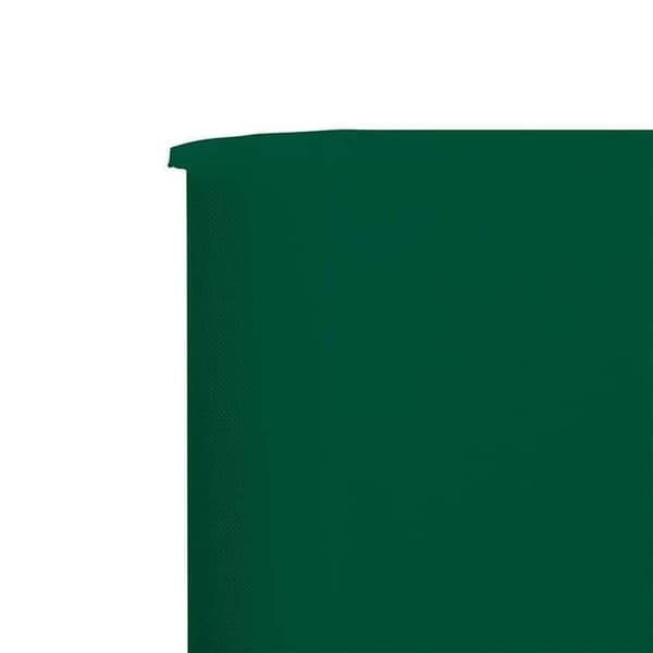 Maison Exclusive - Skärm 5 paneler Tyg 600 x 120 cm Grön