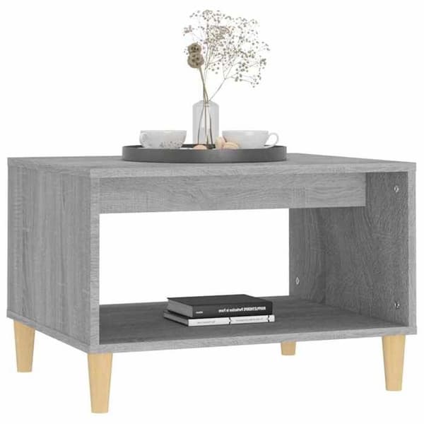 Maison Exclusive - Soffbord Sonoma grå 60x50x40 cm Ingenjörsträ