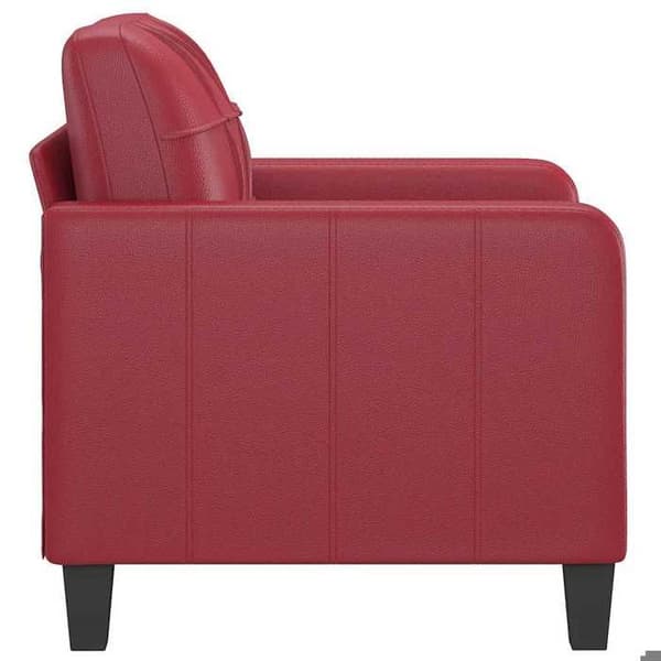 Maison Exclusive - Rød bordeaux Stol 60 cm Simililæder