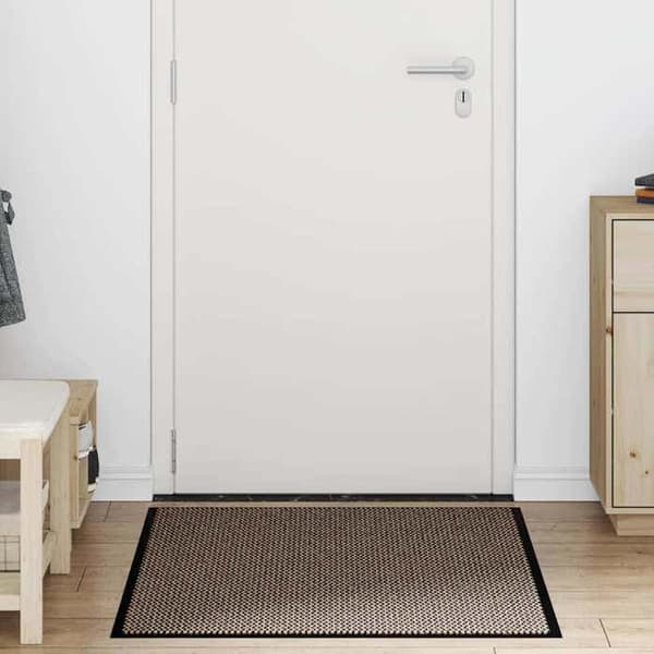 Maison Exclusive - Brun dörrmatta 90x120 cm