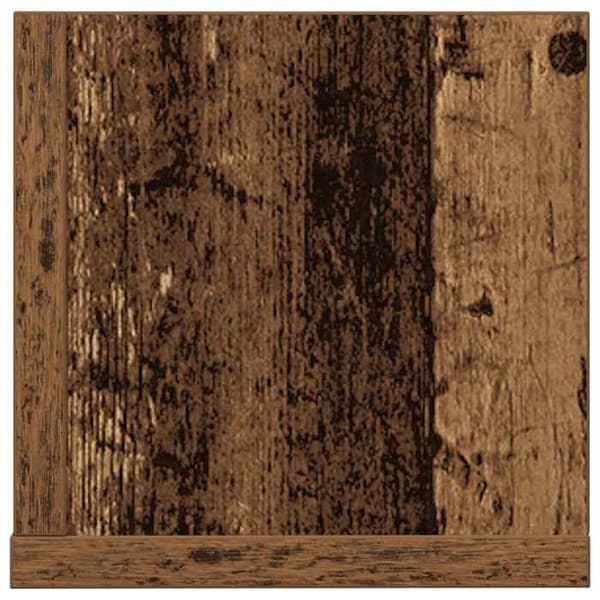 Maison Exclusive - Seinähyllyt 2 kpl vanha puu 100x16,5x16,5 cm