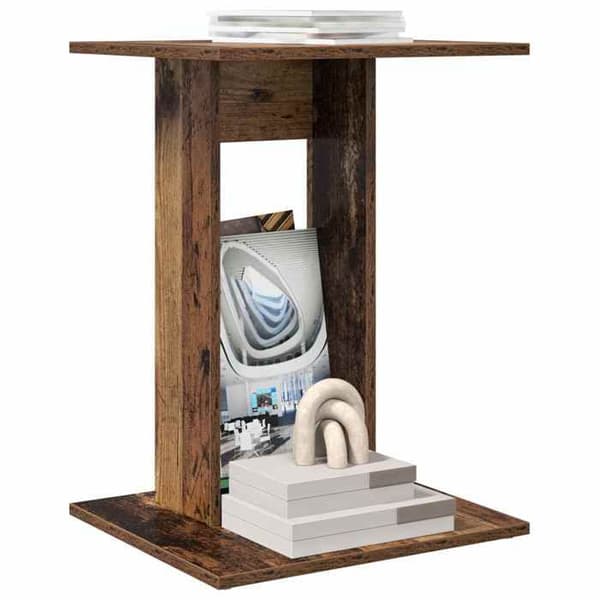 Sidobord - MAISON EXCLUSIVE - 45x40x62,5 cm - Ingenjörsträ - Rektangulär - Brun