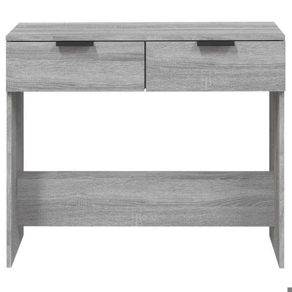 Maison Exclusive - Consolebord Sonoma grå 90x36x75 cm Ingeniørtræ