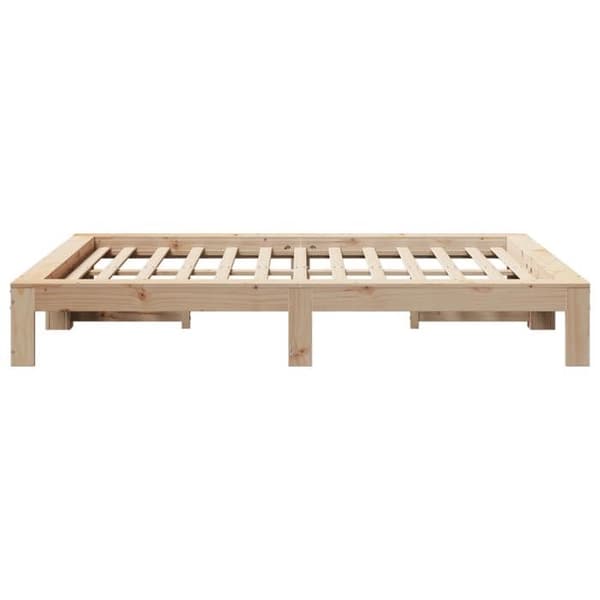 Maison Exclusive - Patja ilman runkoa 140x190 cm massiivipuusta