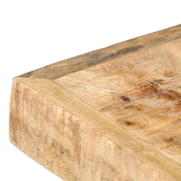 Maison Exclusive - Spisebord 180x90x76 cm Solid rå mangotræ Rått mangoträ