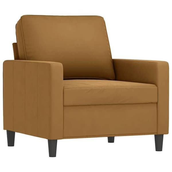 Maison Exclusive - Sæt af 4 sofaer i brun velour