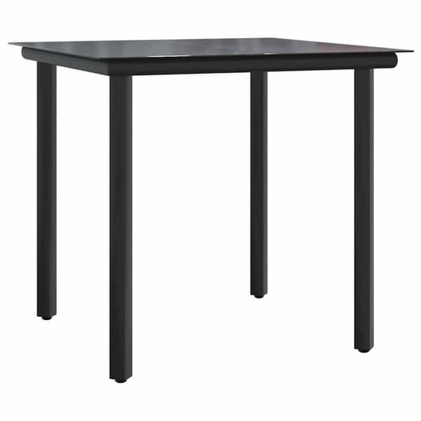 Maison Exclusive - Trädgårdsset 3 delar med grå kuddar i flätad resin