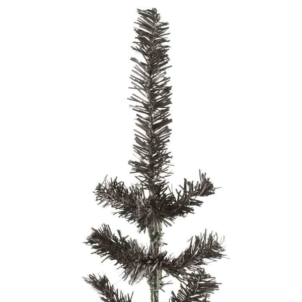 Maison Exclusive - Kapea Musta Joulukuusi 210 cm Svart