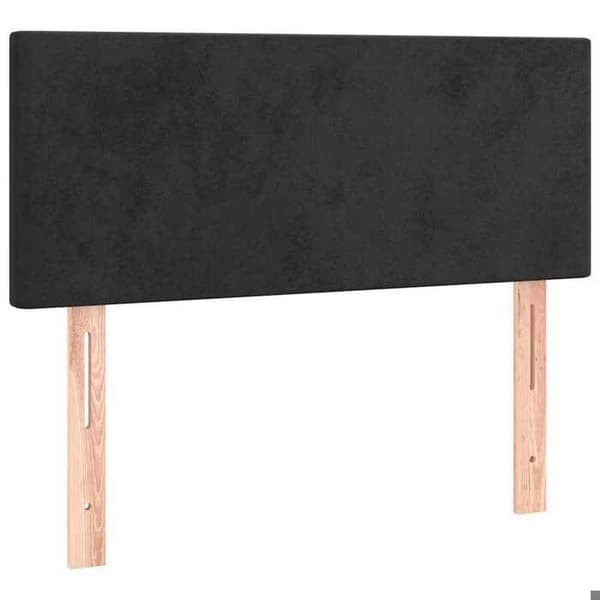 Maison Exclusive - Sort Hovedgærde 100x5x78/88 cm Velour