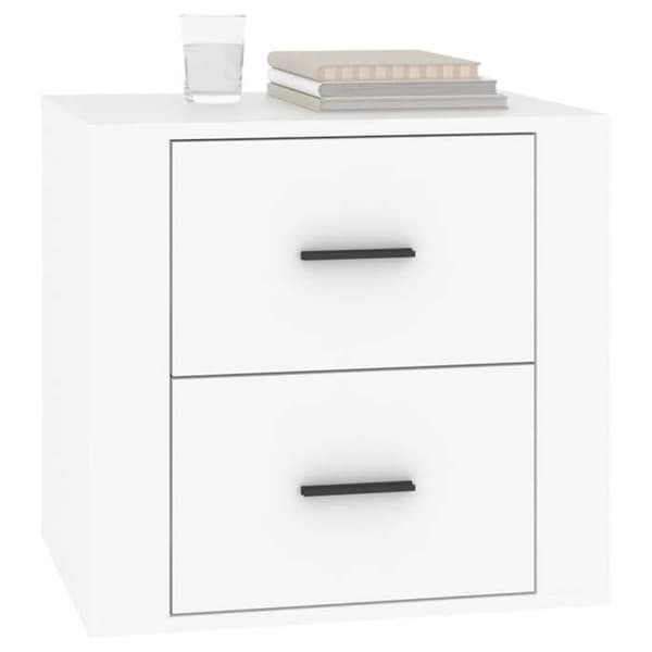 Maison Exclusive - Sängbord Vit 50x39x47 cm Vit