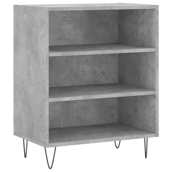 Maison Exclusive - Buffet grå beton 57x35x70 cm ingeniørtræ