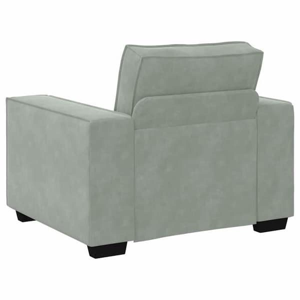 Maison Exclusive - Lysegrå Stol 100x78x84 cm Velour
