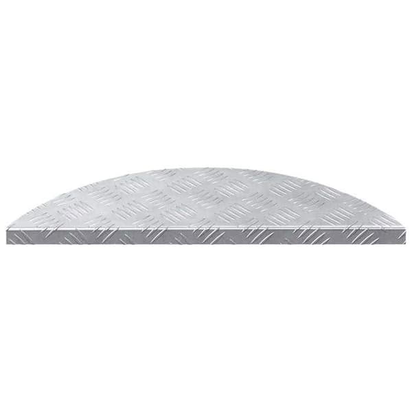 Maison Exclusive - Trappe 15 stk 60 x 18 x 2,5 cm Sølv Aluminium Silver