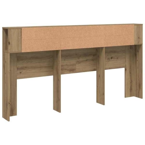 Maison Exclusive - Håndlavet egetræ senghovedgærde 200x18,5x102,5 cm
