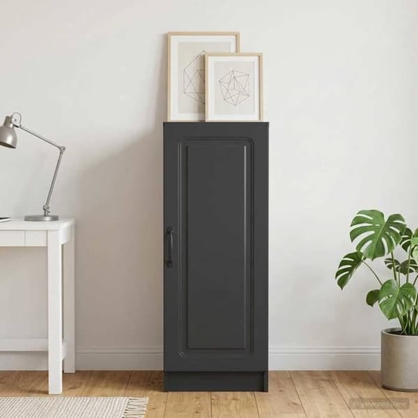 Maison Exclusive - Buffet Sort 33 x 34,5 x 87 cm Ingeniørtræ