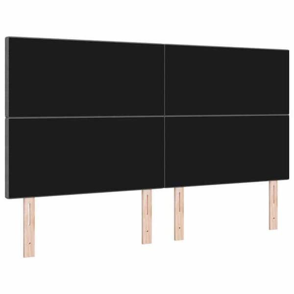 Maison Exclusive - Vaaleanharmaa pääty 180 cm Kankainen samettikangas