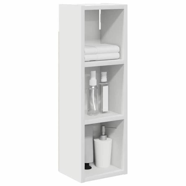 Maison Exclusive - Väggskåp för badrum Vit 20 x 16 x 62,5 cm Vit