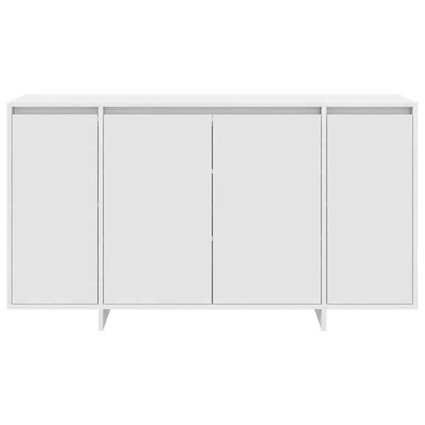 Maison Exclusive - Buffé Vit 135 x 41 x 75 cm Ingenjörsträ Vit