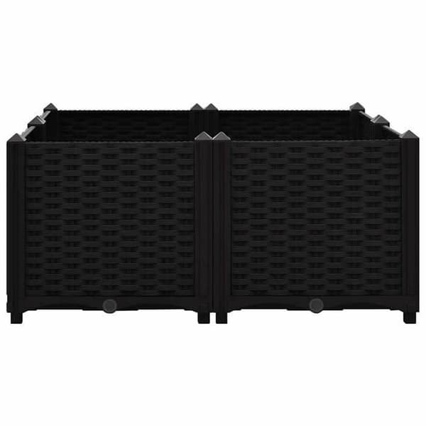 Maison Exclusive - Hög säng 80x80x38 cm Polypropylen