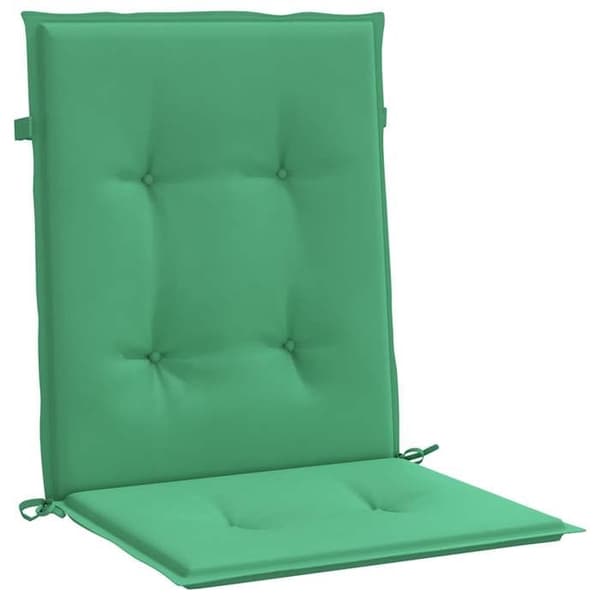 Maison Exclusive - Trädgårdsstolar med lågt ryggstöd, 2-pack, grön