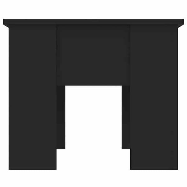 Maison Exclusive - Sort sofabord 79x49x41 cm ingeniørtræ