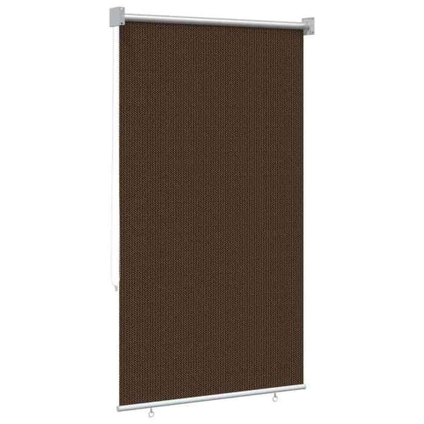 Maison Exclusive - Utvändig rullgardin med 90% UV-blockering Brun brun