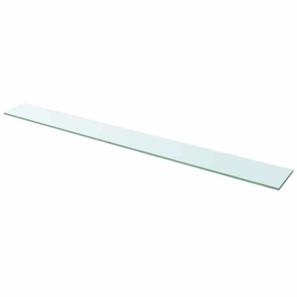 Maison Exclusive - Hyldepaneler 2 stk Glas Transparent 110x12 cm Transparent