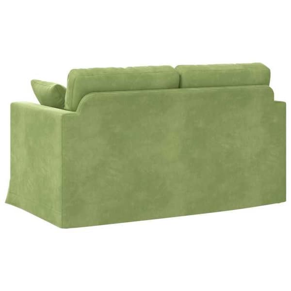 Maison Exclusive - Soffa Ljusgrön 138 x 78 x 80 cm Sammet