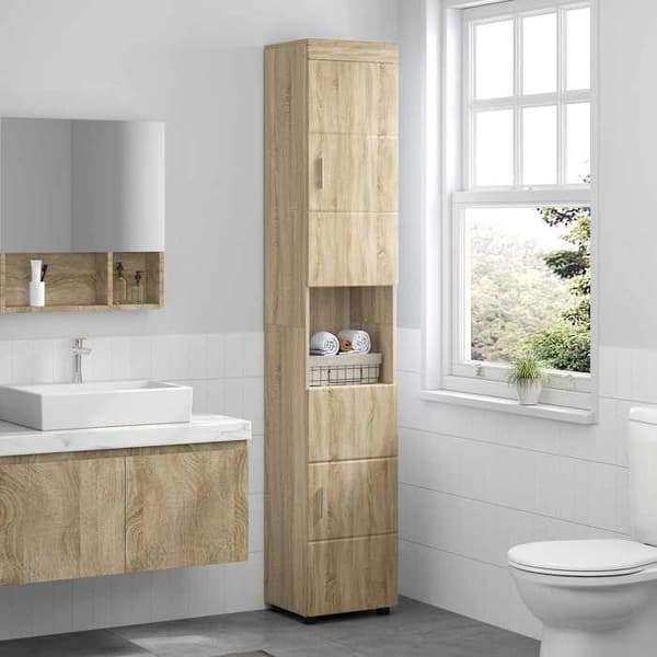 Maison Exclusive - Badrumsskåpset TULUM Sonoma Ek Sonoma ek
