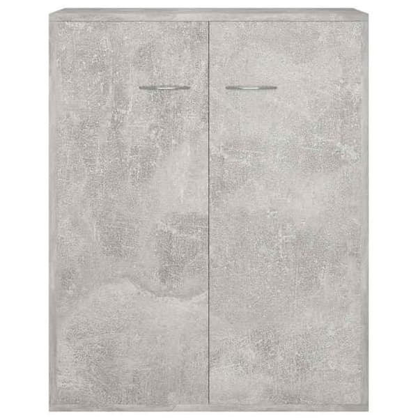 Maison Exclusive - Buffé Grå betong 60x30x75 cm Ingenjörsträ