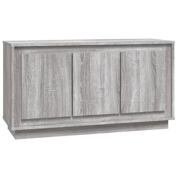 Maison Exclusive - Buffé Sonoma Grå 102x35x55 cm Ingenjörsträ