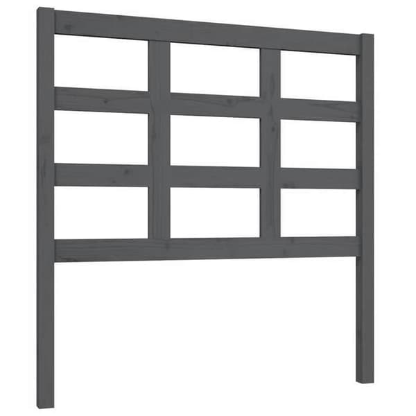 Pääty - MAISON EXCLUSIVE - Maison Exclusive - Harmaa - Massiivipuu - 95,5 x 4 x 100 cm Grå