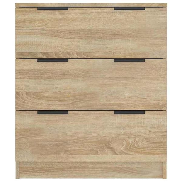 Maison Exclusive - Buffé Ek sonoma 60x30x70 cm Ingenjörsträ