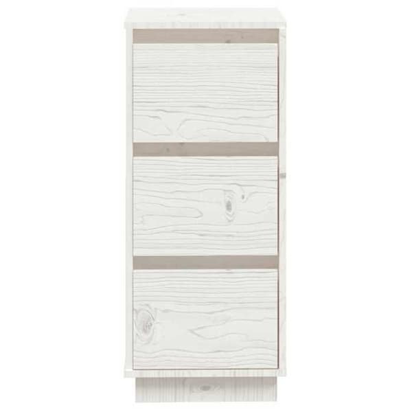Maison Exclusive - Buffé Vit 32x34x75 cm Massivt furu