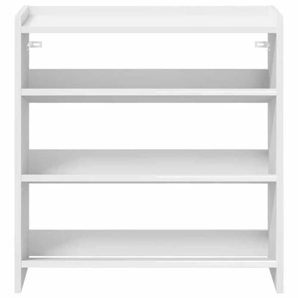 Skohylla - EXKLUSIV HEM - 60x25x62 cm - Vit - Ingenjörsträ - Väggmontering Vit